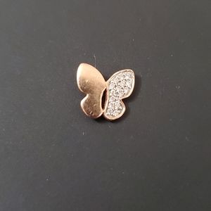 14K Solid Rose Gold Pendant